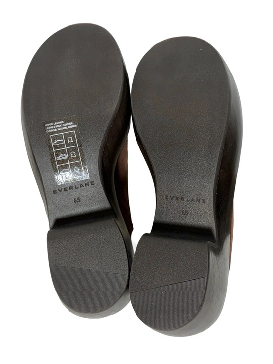 NIB Everlane Leather The Puffa Clog in Dark Umber Suede, Sizes 5.5 & 6.5 - Picture 11 of 16